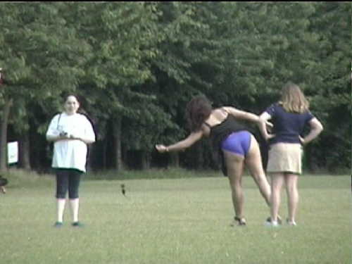 Cartwheels in the park